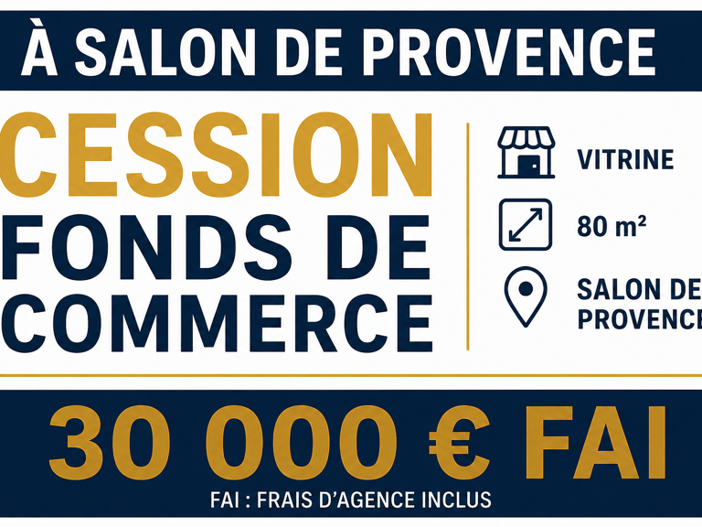 CESSION FONDS DE COMMERCE — photo 1