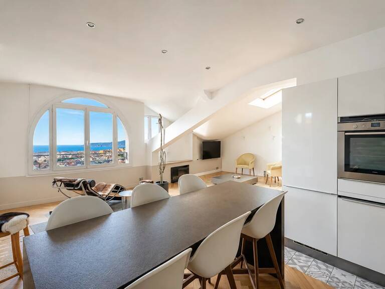 CANNES PALAIS PROVENCE DERNIER ETAGE VUE MER PANORAMIQUE — photo 1