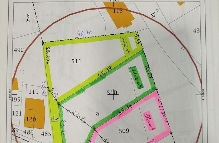 Terrain constructible de 1108m² — photo 2