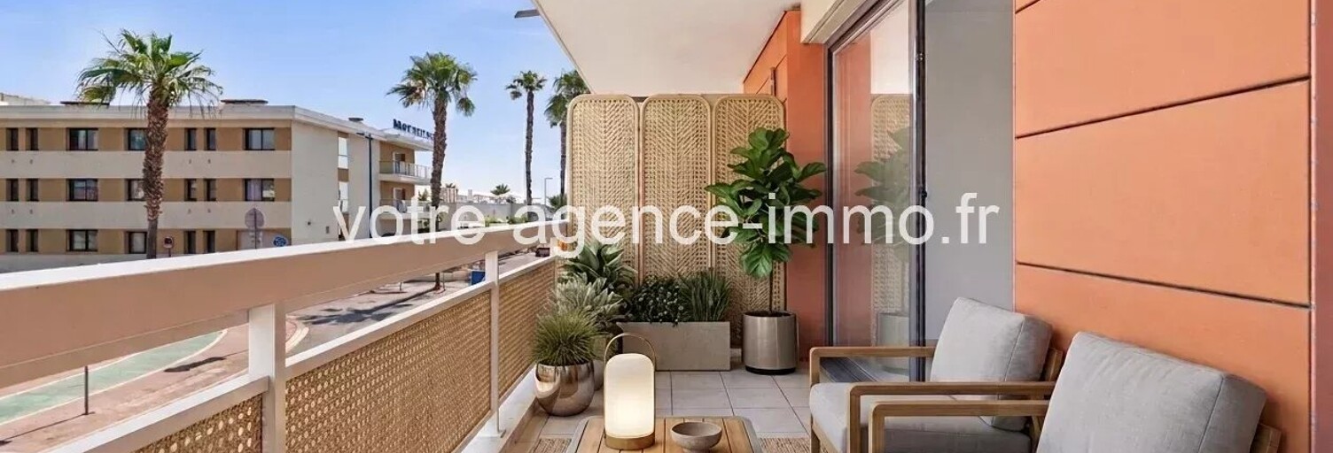 Appartement 2 Pièces 47 m² à vendre à Villeneuve-Loubet (06270)