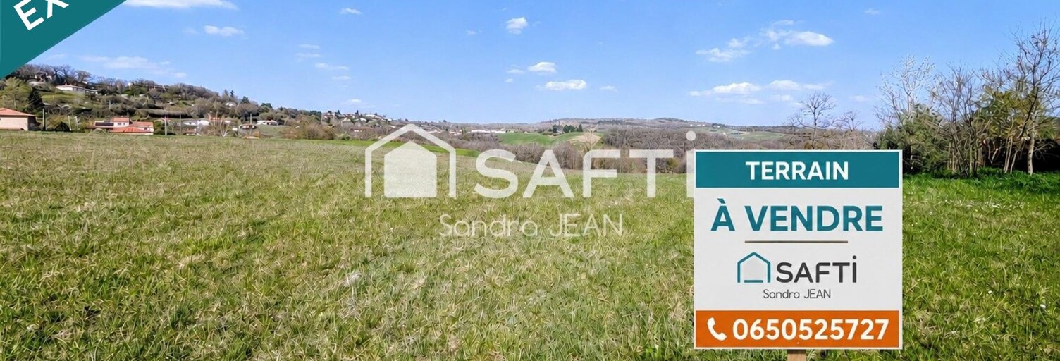 Terrain  2500 m² à vendre à Cagnac-les-Mines (81130)