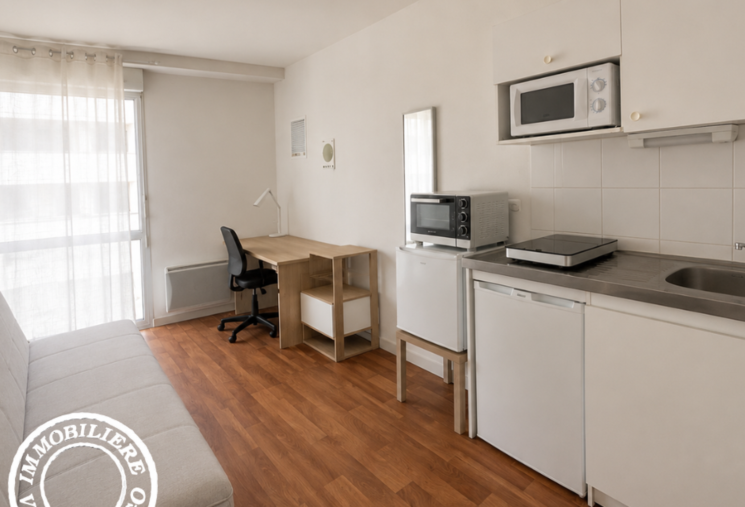 Studio à vendre   Grenoble Vigny-Musset — photo 1