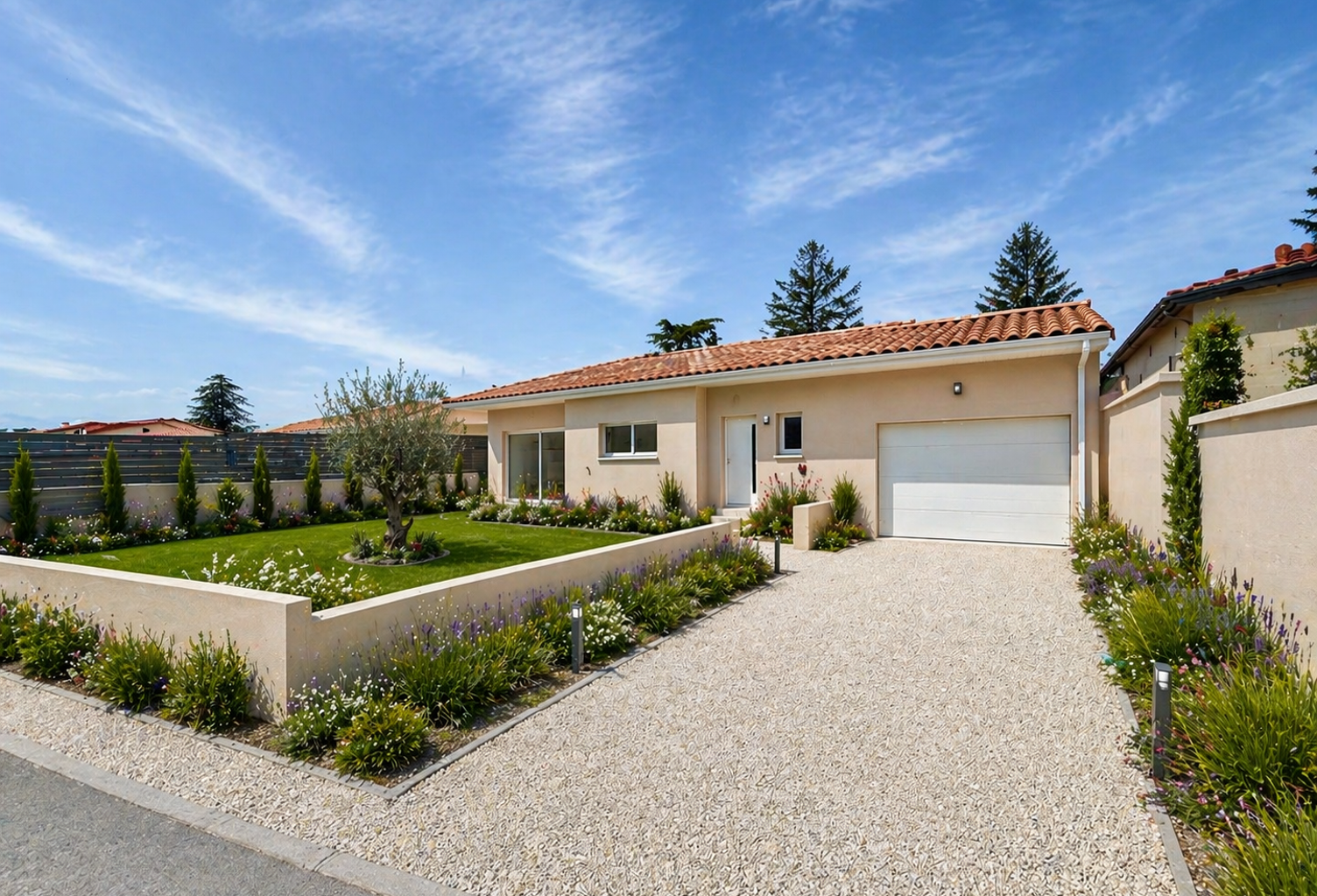 A 20 MN AU SUD DE VIENNE VILLA PLAIN PIED NEUVE. IMMOCENTER — photo 1