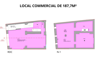 Commerce  187 m² à vendre à Marseille 1 (13001)