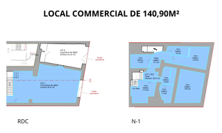 Commerce  140 m² à vendre à Marseille 1 (13001)