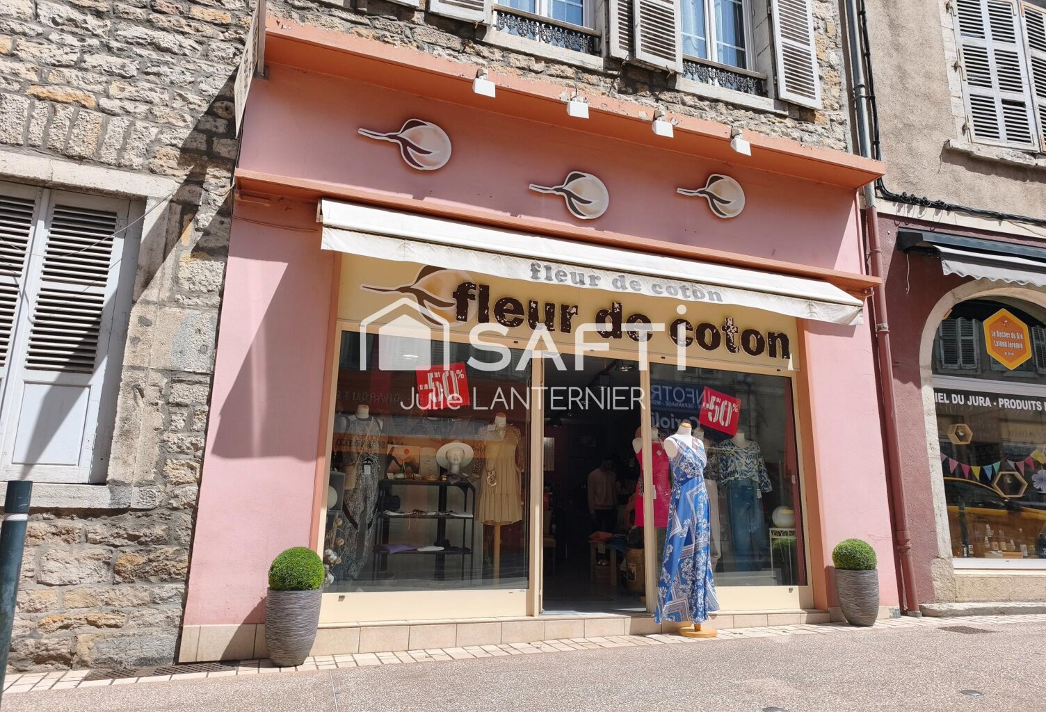 Fleur de Coton à reprendre : + de 20 ans à Poligny — photo 1
