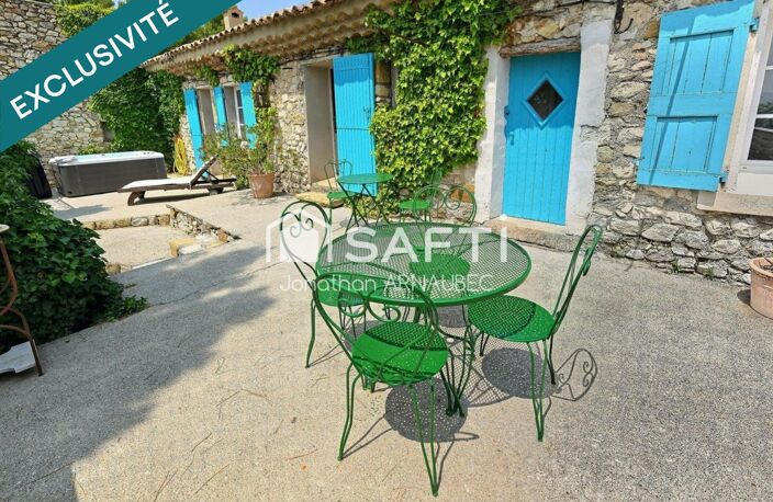Une maison de caractère en pierre, avec jacuzzi et vue panoramique, pour vivre la Provence autrement. — photo 5