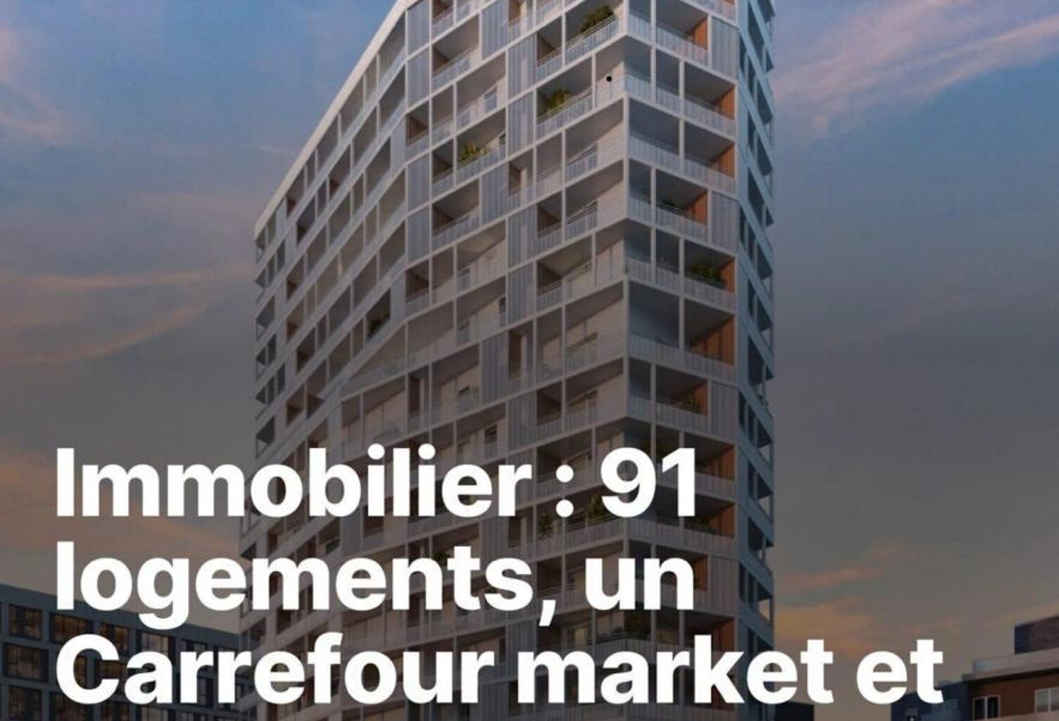 LES CAPUCINS  TERRASSE EXCEPTIONNELLE DE 40 M² + OUVERTURE D'UN CARREFOUR MARKET — photo 1