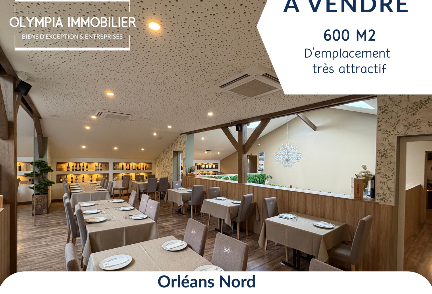 Fonds de Commerce - Restaurant Orléans - Bel emplacement — photo 1