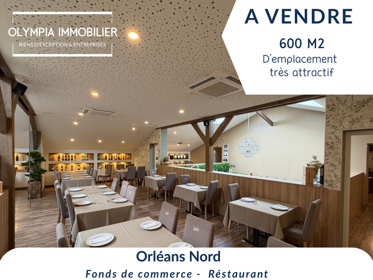 Fonds de Commerce - Restaurant Orléans - Bel emplacement — photo 1