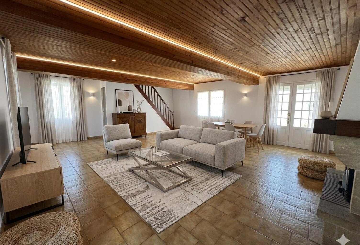 Maison de bourg avec activité gîte  Rentabilité immédiate (15 320 €/an) — photo 1