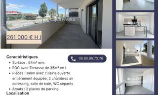 Appartement 3 Pièces 64 m² à vendre à Saint-André-de-Sangonis (34725)