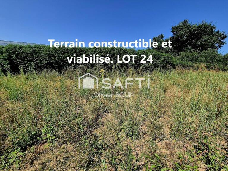 Terrain constructible viabilisé — photo 1