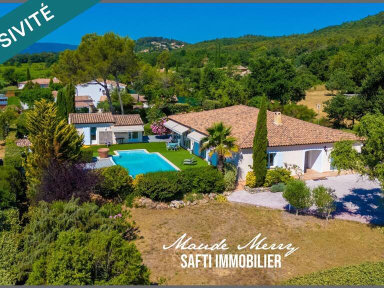 Coup de coeur - villa de plain-pied 172 m2 + véranda 34 m2 - dépendance de 14 m2 - 5 chambres dont 3 avec leur salle d'eau privative - piscine - forage - tout à l'égout - terrain de 2500 m2 plein sud et belle vue dégagée — photo 1