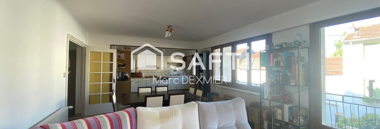 Appartement 4 Pièces 96 m² à vendre à Saint-Max (54130)