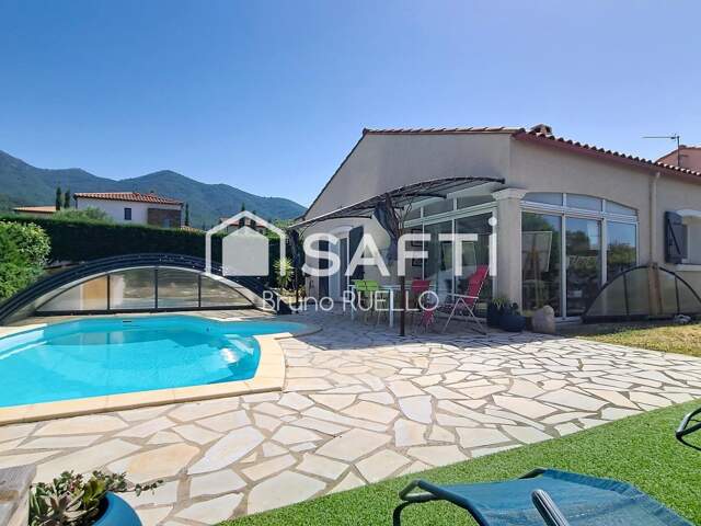Villa 4 faces avec Piscine à Montesquieu-des-Albères (66740) — photo du bien