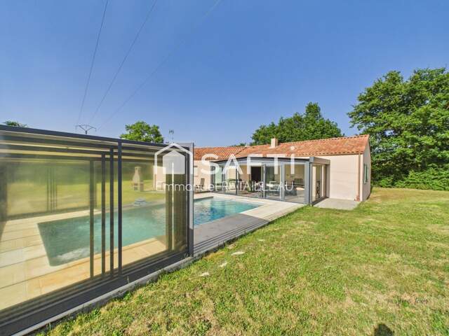 Maison de campagne, 3 chambres avec piscine — photo du bien