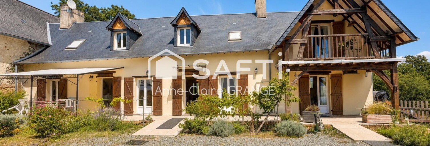 Maison 7 Pièces 162 m² à vendre à Rouez (72140)