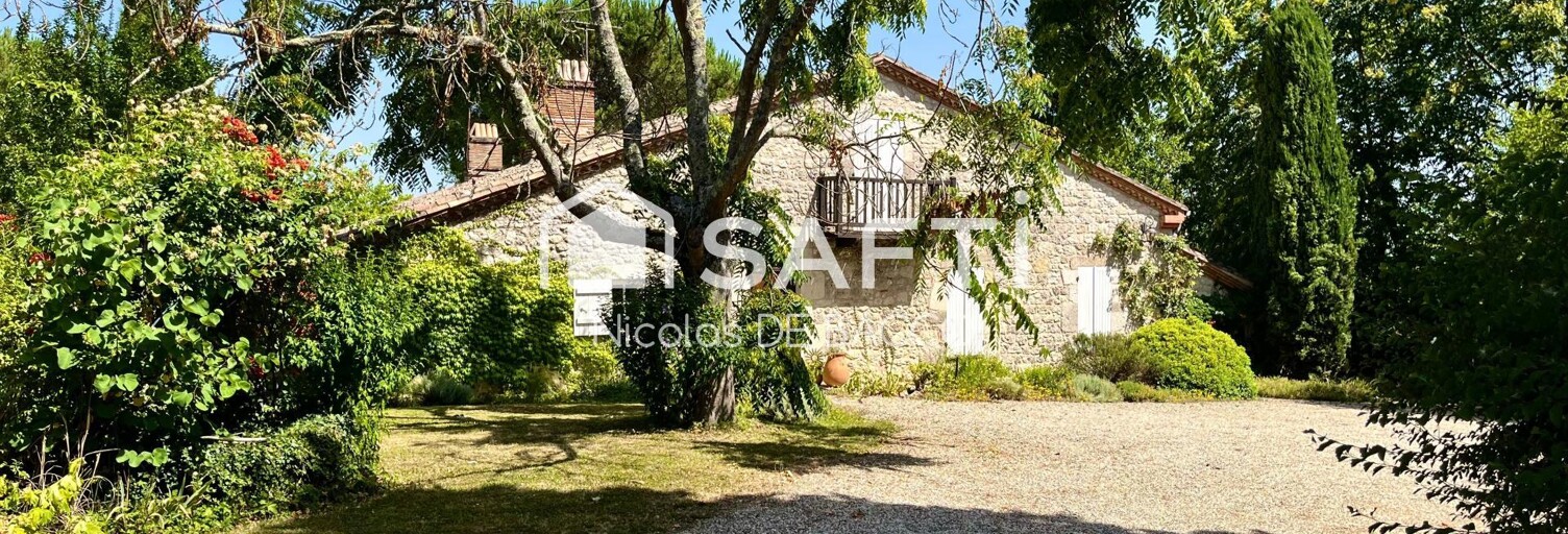 Maison 9 Pièces 246 m² à vendre à Aiguillon (47190)