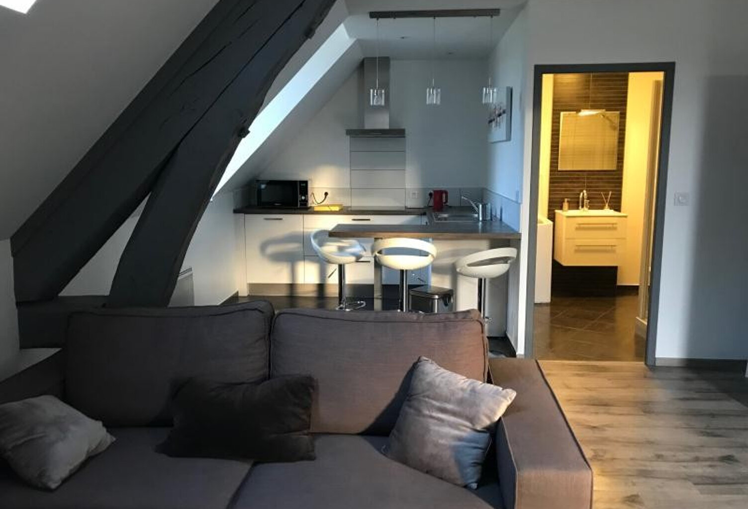 Beau T1 meublé — photo 1
