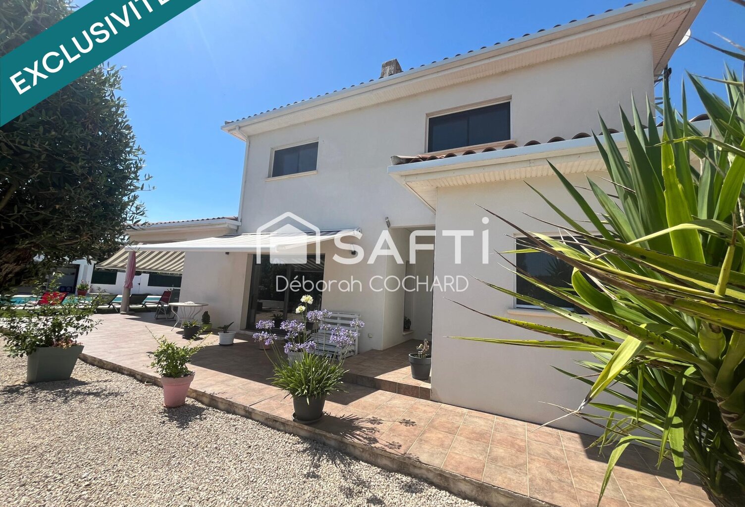 JACOU Superbe villa contemporaine haut de gamme 150 m² avec piscine, pool-house et terrain de 902 m² sans vis-à-vis — photo 1