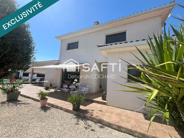 JACOU Superbe villa contemporaine haut de gamme 150 m² avec piscine, pool-house et terrain de 902 m² sans vis-à-vis — photo du bien