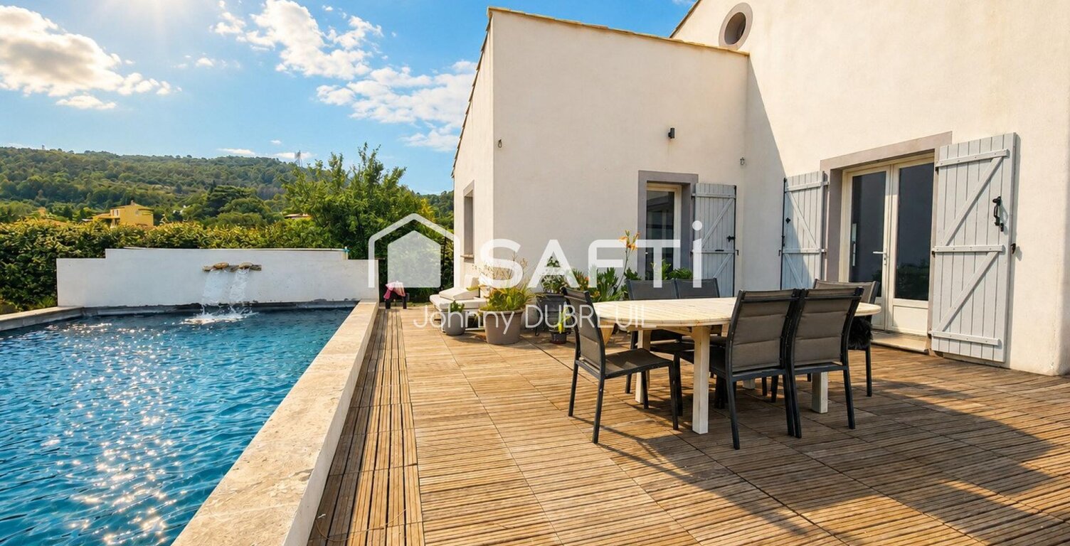 MISON DE PLAIN-PIED 168 m²  5 CHAMBRES  PISCINE  TERRAIN 1 200 m² — photo 1