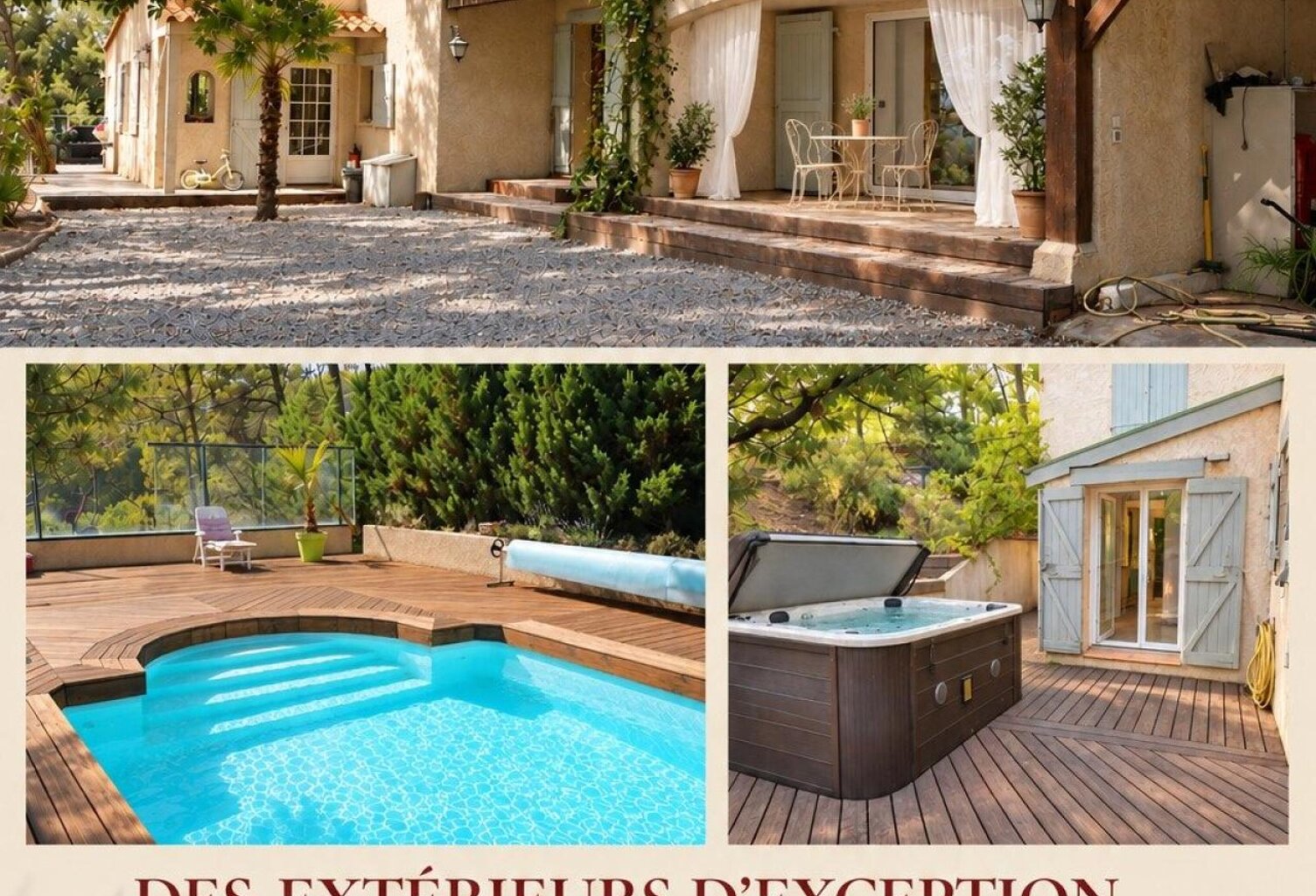 Maison d'architecte avec piscine à débordement au cœur de la pinède à Pierrevert — photo 1