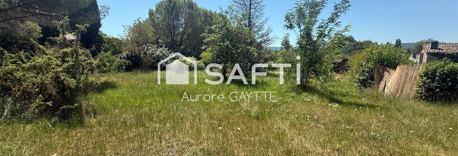 Terrain  1850 m² à vendre à Montauroux (83440)