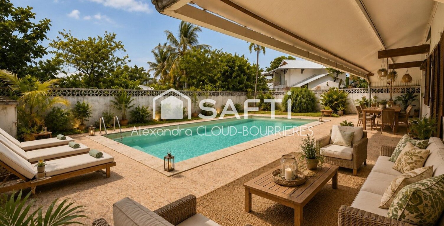 Maison 6 pièces avec piscine  Quartier de l'Anse à Kourou — photo 1
