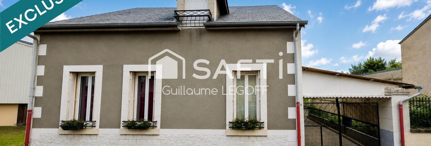 Maison 3 Pièces 84 m² à vendre à Saint-Florent-sur-Cher (18400)