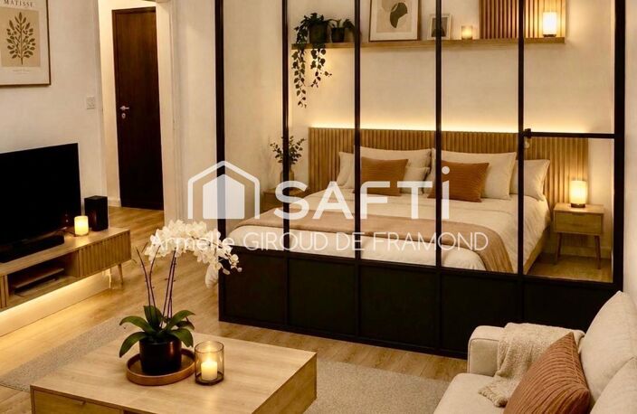 Situé à Mulhouse (68100)  Studio 29,5 m2 avec terrasse et fort potentiel dans résidence sécurisée avec ascenseur, très proche canal vue dégagée sur l'Almaleggo et à 12 mn à pied de la gare. — photo 4