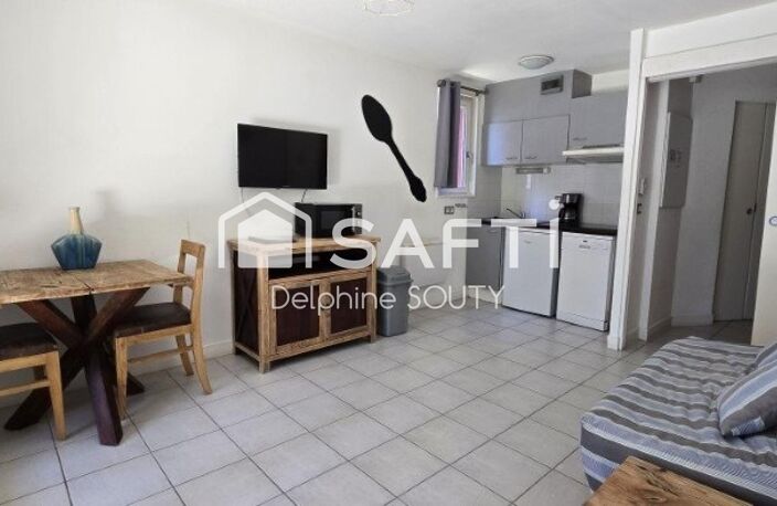 Studio avec terrasse dans résidence avec piscine — photo 2