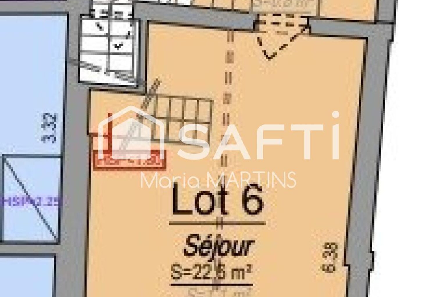 BORDEAUX BASTIDE - DUPLEX A RENOVER AVEC TERRASSE - BEAUX VOLUMES ET FORT POTENTIEL — photo 1