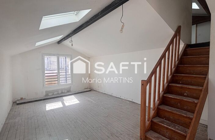 BORDEAUX BASTIDE - DUPLEX A RENOVER AVEC TERRASSE - BEAUX VOLUMES ET FORT POTENTIEL — photo 5