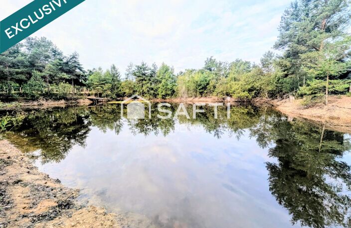 Terrain de loisirs arboré avec étang à Aubigné-Racan — photo 3