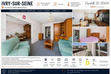 Appartement 4 pièces 328000 €