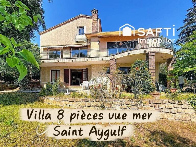 Saint-Aygulf  Villa 8 pièces de 248 m² avec vue mer, 6 chambres, double garage et terrain de 1 000 m² — photo 1
