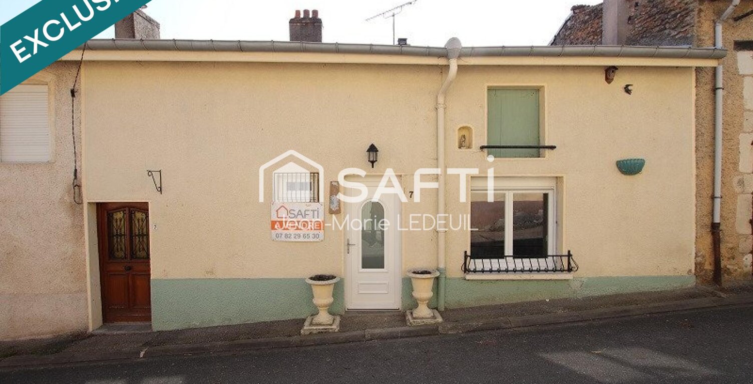 Maison de village à rénover, trois pièces, grenier aménageable. — photo 1