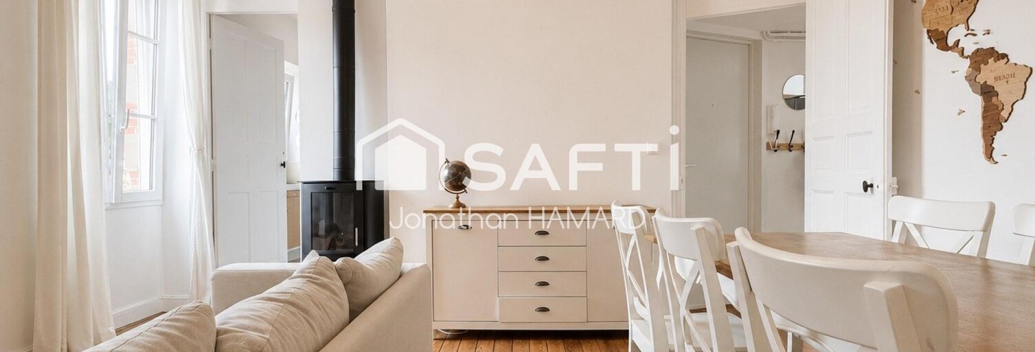 Appartement 3 Pièces 54 m² à vendre à Nantes (44100)