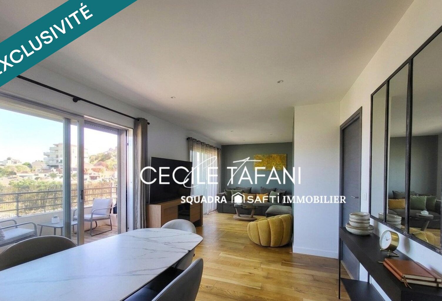 Appartement T3 de 51 m² avec terrasse, garage, cave et piscine — photo 1