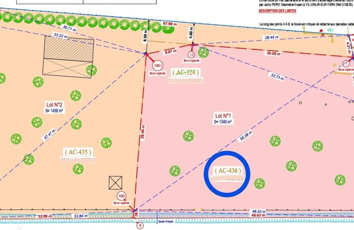 BONDIGOUX - Terrain constructible de 1340 m² — photo 3