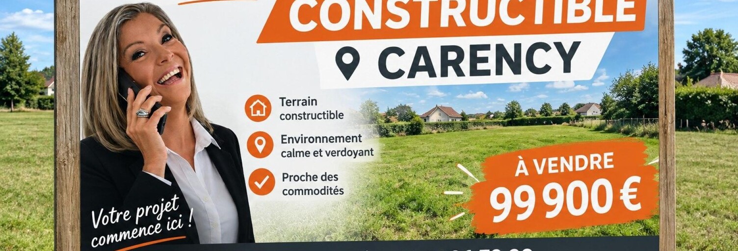 Terrain  1173 m² à vendre à Carency (62144)