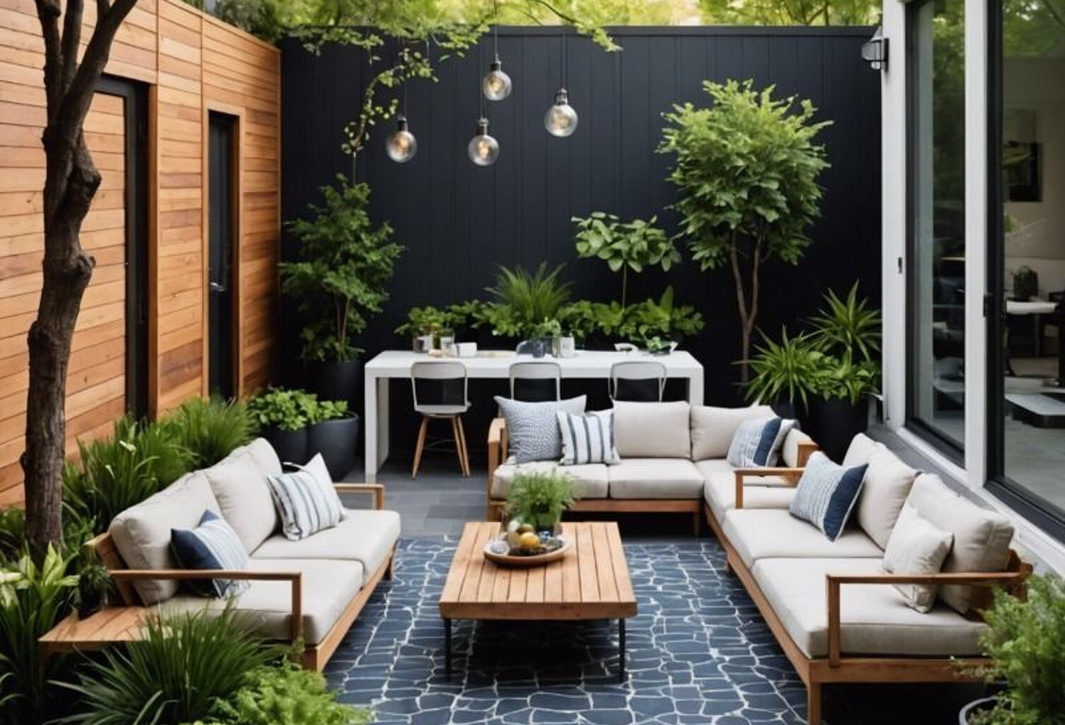 Louvres : studio, jardin — photo 1