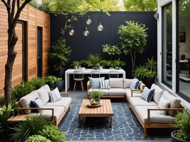 Garches : 3 pièces, jardin , parking — photo du bien
