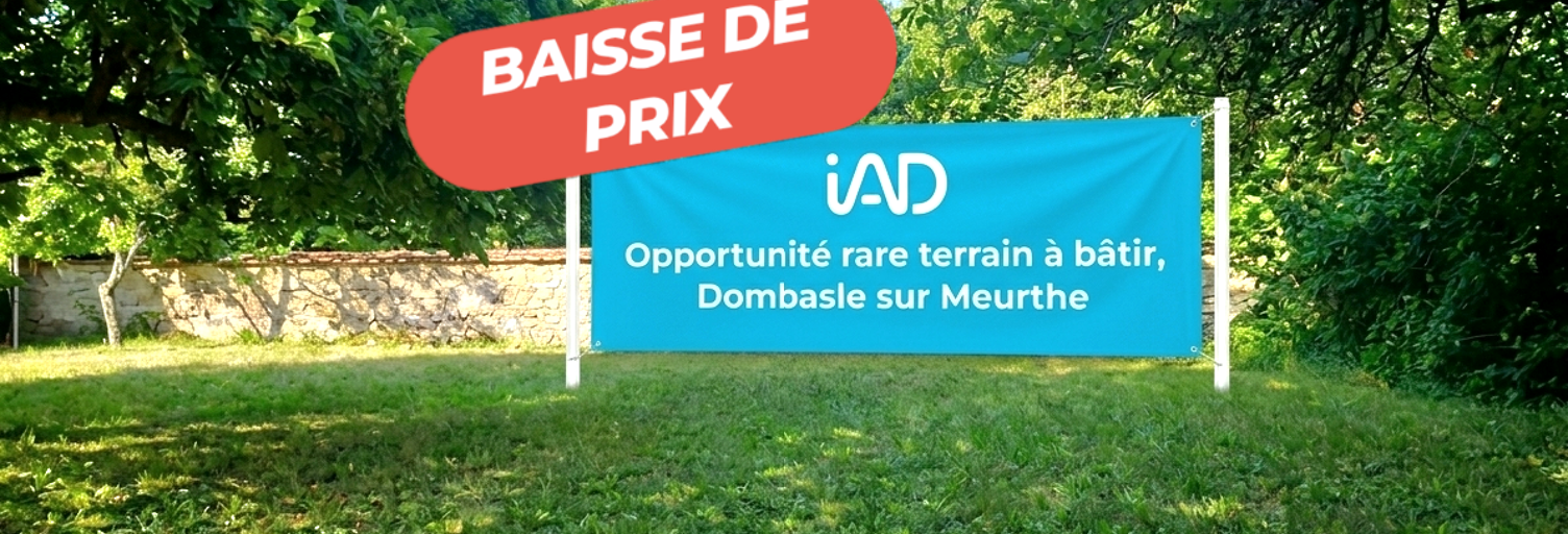 Terrain  824 m² à vendre à Dombasle-sur-Meurthe (54110)