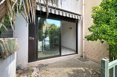 VENTE - FREJUS - PROCHE CENTRE - STUDIO DE 26M2 EN REZ DE CHAUSSEE AVEC PISCINE, PARKING ET CAVE — photo du bien