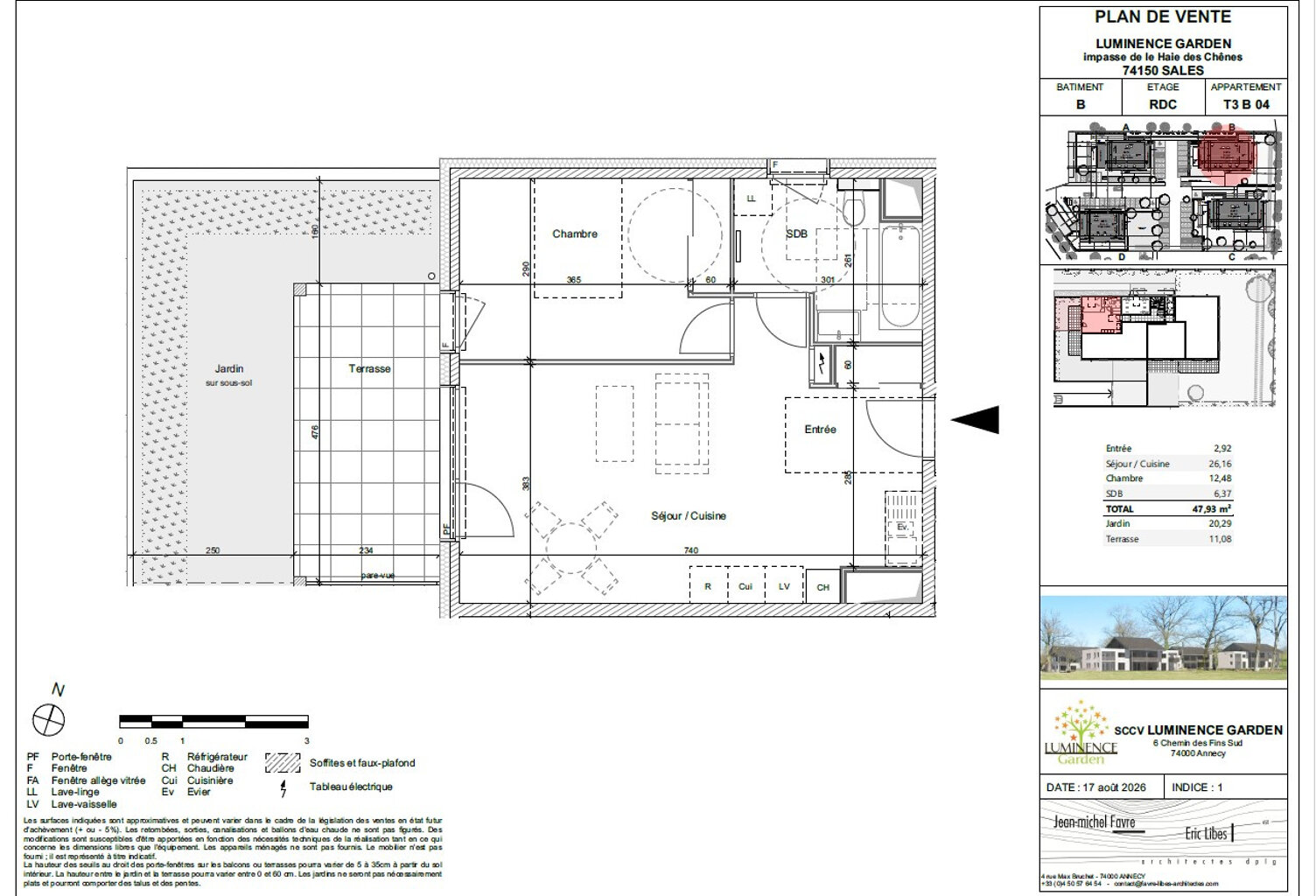 Découvrez « Luminence Garden » : un nouveau cadre de vie au cœur du village de Sales (74150) — photo 1