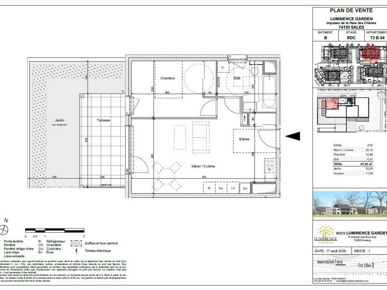 Découvrez « Luminence Garden » : un nouveau cadre de vie au cœur du village de Sales (74150) — photo 1