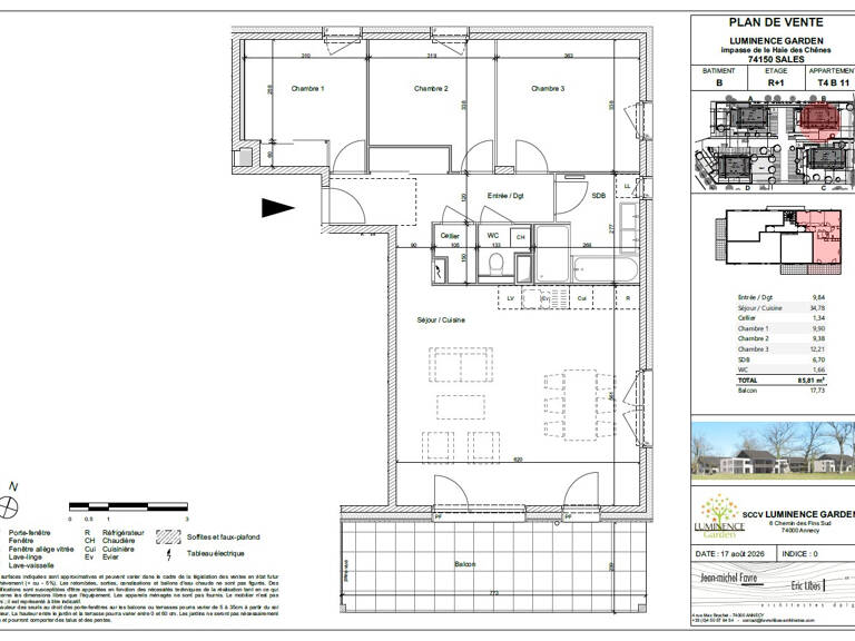 Découvrez « Luminence Garden » : un nouveau cadre de vie au cœur du village de Sales (74150) — photo 1
